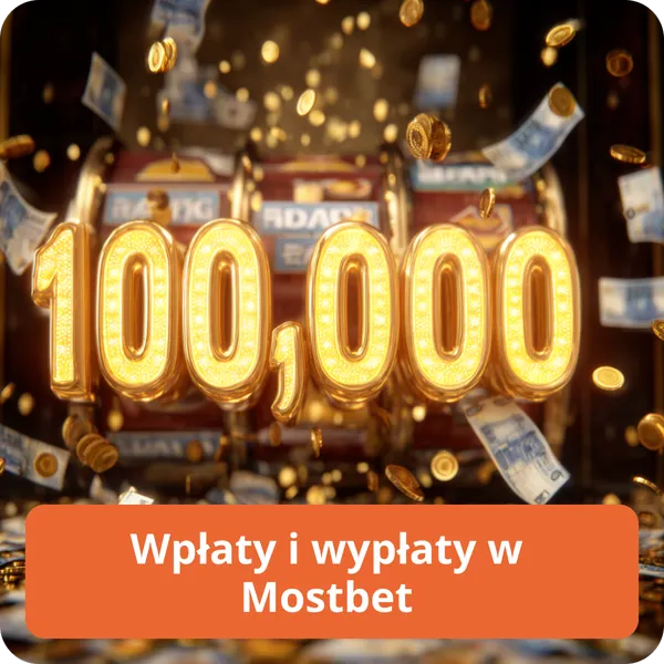 Wpłaty i wypłaty w Mostbet